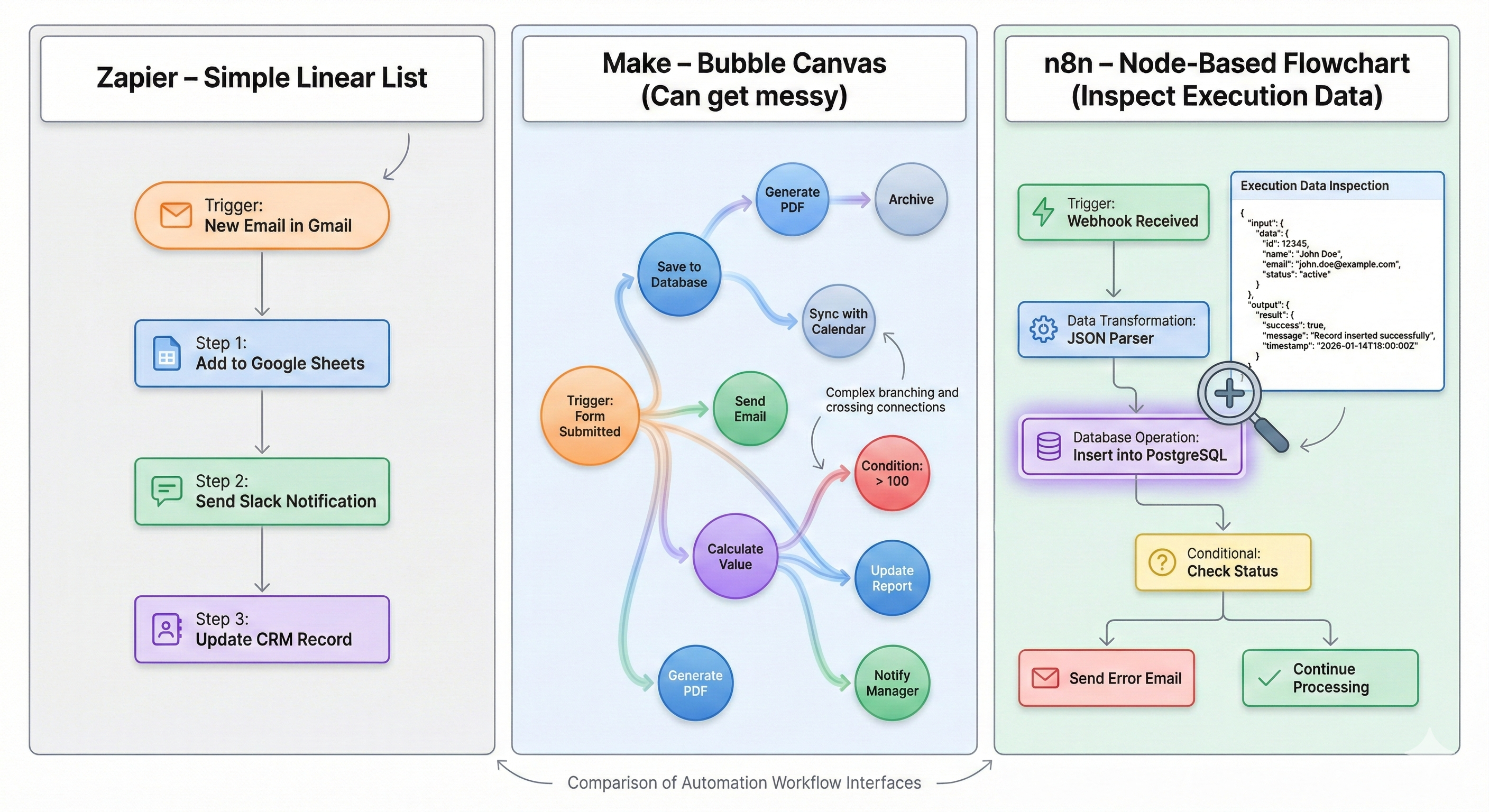 Visual Power and Usability Comparison