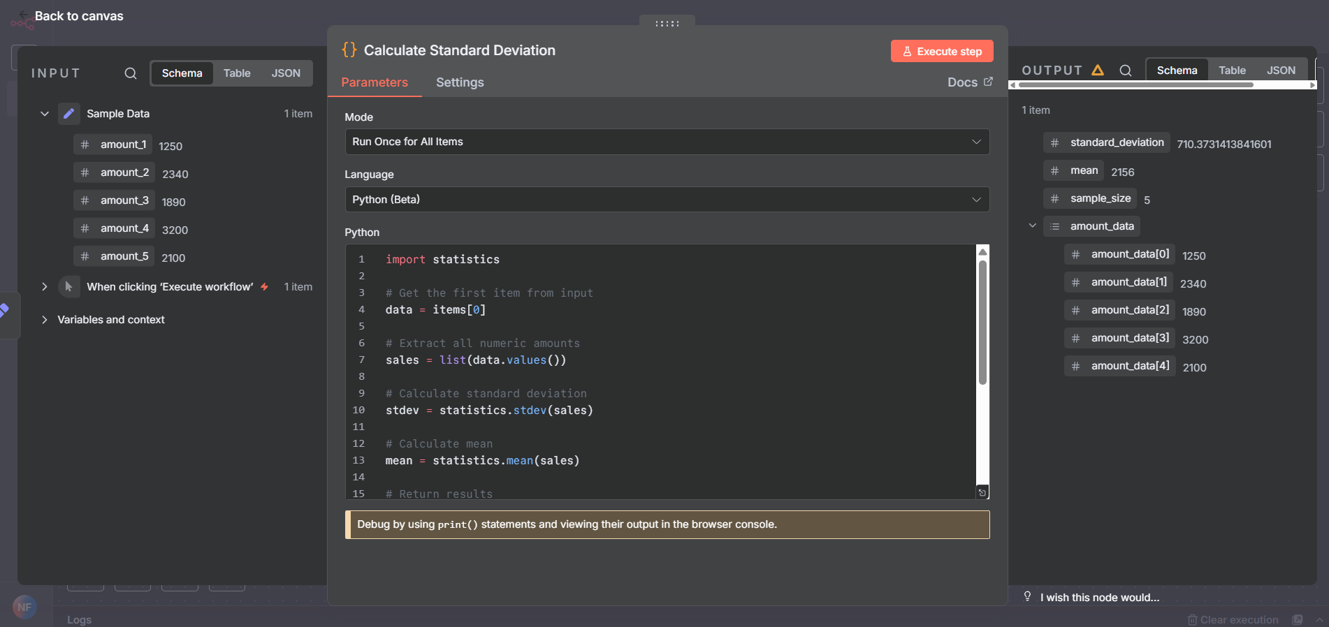 Python Code Node in n8n